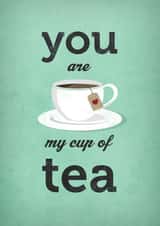 tea love Anniversary Card 26827 created by LATTE DESIGN