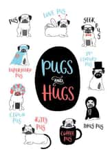 Pugs glorious pugs created by Abbie Imagine