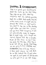 joyful goal Good Luck Card 3258 created by Marc Johns