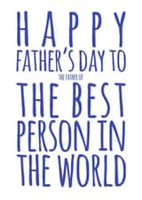 dad daddy Fathers Day Card 26438 created by Ruby Wren Designs