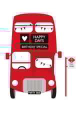 birthday routemaster Birthday Card 3751 created by Wink Design - Michelle Roberts