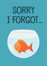 belated birthday Sorry Card 3752 created by Wink Design - Michelle Roberts