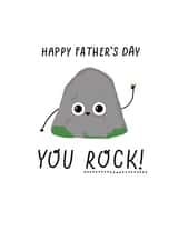 You rock Father's Day card created by Leeann Walker