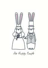The Hoppy Couple 1000 created by Hoppy Bunnies