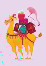 leaving travel Leaving Card 3281 created by Liz Harry