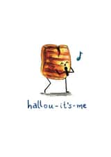 halloumi cheese Just because Card 4920 created by Odd Socks