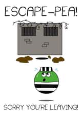 leaving retirement Leaving Card 5108 created by CushoPeas