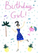 Party Dancing Birthday Card 2012 created by Susse Linton