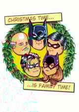 comic book Christmas Card 27741 created by House of Zinthos