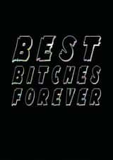 best bitches Thinking of you Card 5446 created by House of Zinthos