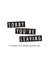 gap year Leaving Card 3653 created by Zoe Brennan