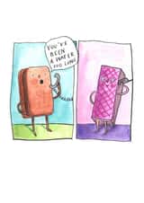 Funny Leaving Card - Biscuit Pun - Wafer created by Jelly Armchair