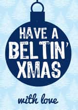 merry christmas Christmas Card 28186 created by Paper Sheriff