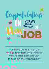 newjob congratulations New Job Card 5059 created by Silly Prints