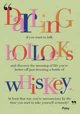 abfab absolutelyfabulous Just because... Card 26129 created by Henni Garfield