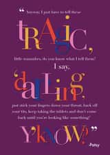 abfab absolutelyfabulous Just because... Card 26130 created by Henni Garfield