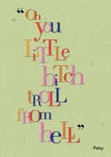 abfab absolutelyfabulous Card 26136 created by Henni Garfield