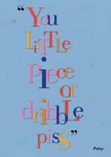 abfab absolutelyfabulous Just because... Card 26137 created by Henni Garfield