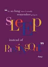 abfab absolutelyfabulous Just because... Card 26139 created by Henni Garfield