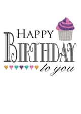 birthday female Birthday Card 5824 created by Gellie Design