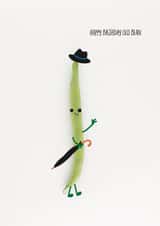 Funny Birthday Card - Pun - Happy Birthday Old Bean created by Yippea