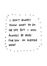 notes of Thinking of you Card 5203 created by Veronica Dearly