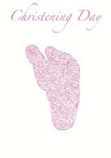 #christeningcard christeningcardgirl Christening Card 5011 created by oi Doris