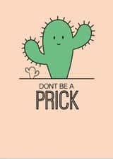 cactus prickly Just because... Card 5881 created by Leanne Parkinson