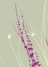 grass flower Just because Card 1209 created by Liane Brookes