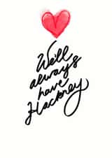 Typography Male Just because... Card 25966 created by Ashleigh Arthur