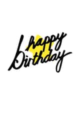 star Male Birthday Card 25970 created by Ashleigh Arthur