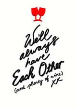 wine alcohol Anniversary Card 25972 created by Ashleigh Arthur