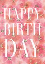 birthday floral Birthday Card 5911 created by calluna.joy