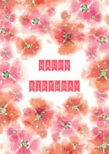 birthday floral Birthday Card 28293 created by calluna.joy