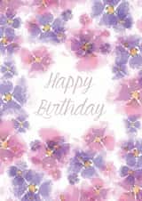 birthday floral Birthday Card 5912 created by calluna.joy