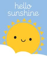 sunshine clouds Just because Card 6041 created by Asking For Trouble