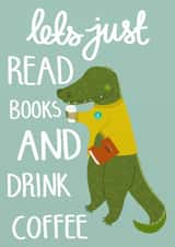 books crocodile Just because... Card 6111 created by Hannah Stevens