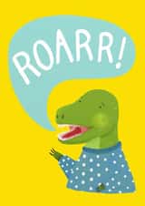 dinosaur roar Just because... Card 28436 created by Hannah Stevens