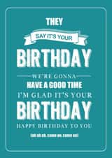 birthday beatles Birthday Card 26662 created by Ilka Dickens