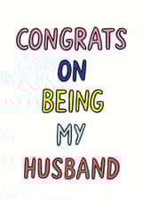 congrats funny Anniversary Card 27562 created by Veronica Dearly