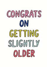 congrats birthday Birthday Card 5227 created by Veronica Dearly