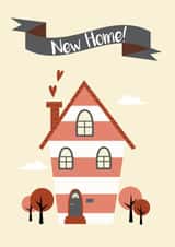 Traditional New Home Card - House - New Home! created by Last Week