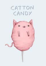 candy cotton Just because... Card 1123 created by Sophie Corrigan