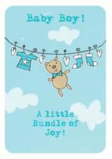 New Baby New Baby Card 6177 created by Bird Blue Creative