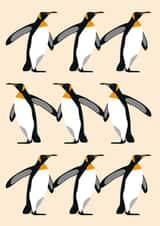 Penguin Male Just because... Card 28537 created by 1790 Cards