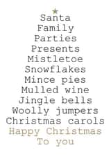 CHRISTMAS XMAS Christmas Card 25641 created by Always Sparkle