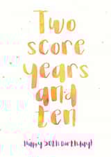 50th fifty Birthday Card 26364 created by Wink Design - Michelle Roberts