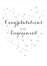 Congratulations on your engagement created by Claire Giles
