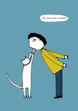 cat funny Humour Card 5171 created by Corrina Rothwell