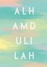 alhamdulilah happy Faith Cards Card 28666 created by Uzma Faheem